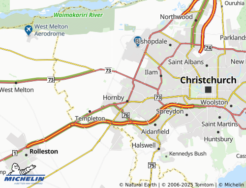MICHELIN Hei Hei map - ViaMichelin