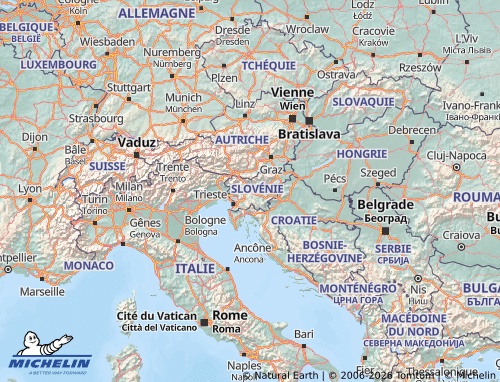 Mappa MICHELIN Slovenia - ViaMichelin