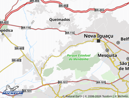 MICHELIN Cabuçu map - ViaMichelin