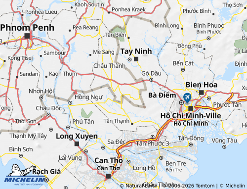 Mappa MICHELIN Kampong Rou - ViaMichelin