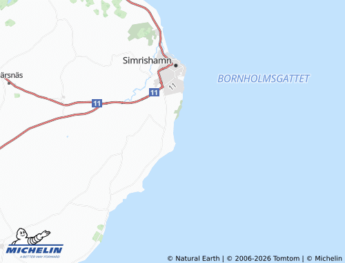 Carte MICHELIN Brantevik - ViaMichelin