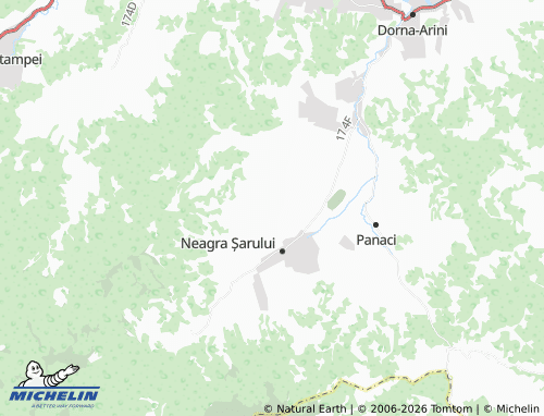 Mapa MICHELIN Sărișor - ViaMichelin