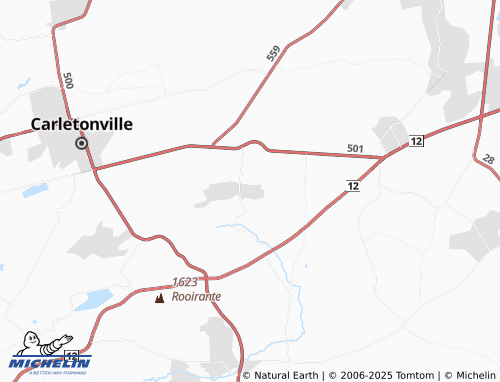 MICHELIN East Village map - ViaMichelin