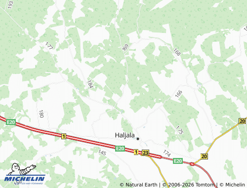 MICHELIN Võle map - ViaMichelin
