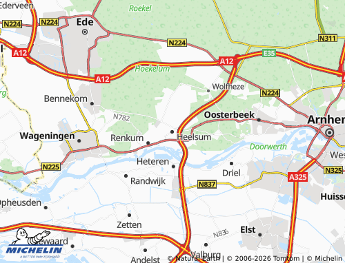 Mapa MICHELIN Heelsum - ViaMichelin
