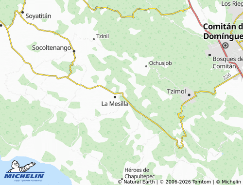 Mappa MICHELIN El Sabinal - ViaMichelin
