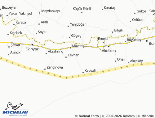MICHELIN Çukurca map - ViaMichelin