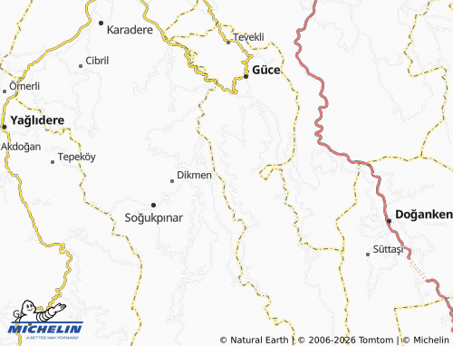 Mappa MICHELIN Kuluncak - ViaMichelin