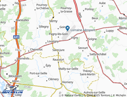 Mappa MICHELIN Alémont - ViaMichelin