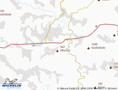 MICHELIN-Landkarte Ngwangwane - ViaMichelin
