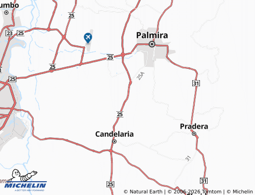 Carte MICHELIN Bolo-San Isidro - ViaMichelin