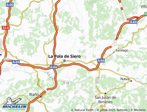 Mapa MICHELIN El Lugarín - ViaMichelin
