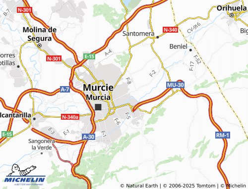 Mappa MICHELIN Los Arocas - ViaMichelin