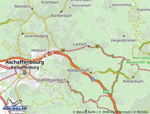 Mapa MICHELIN Steiger - ViaMichelin