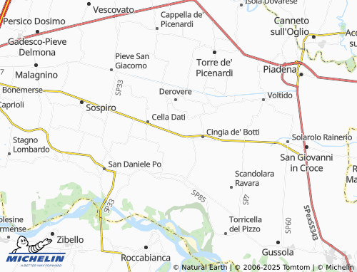 MICHELIN Vidiceto map - ViaMichelin