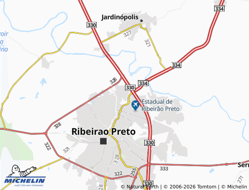 Mapa MICHELIN Subsetor Norte Dez - ViaMichelin