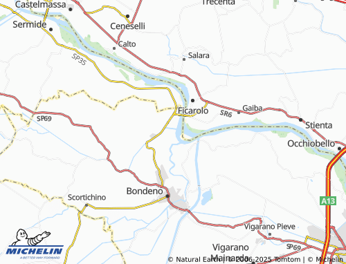 MICHELIN-Landkarte Malcantone - ViaMichelin