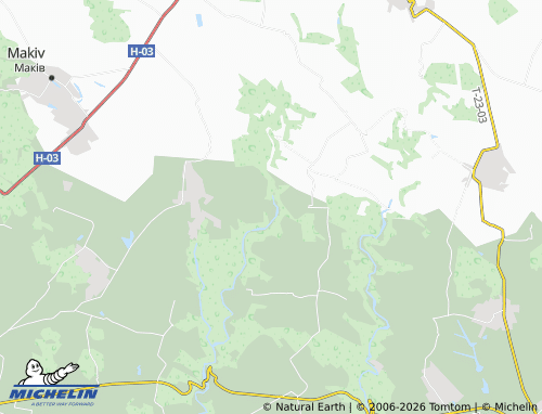 MICHELIN Ternavka map - ViaMichelin