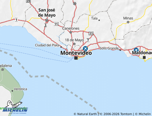 MICHELIN Montevideo map - ViaMichelin