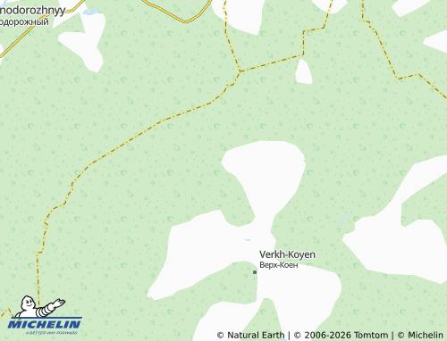 MICHELIN-Landkarte Dzerzhinskiy - ViaMichelin