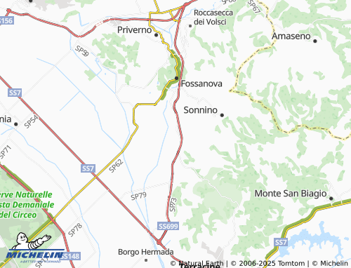MICHELIN Capocroce map - ViaMichelin