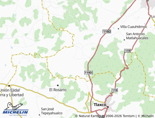 Mappa MICHELIN Rinconada - ViaMichelin