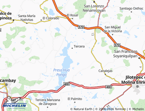 MICHELIN Segunda map - ViaMichelin