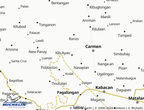 MICHELIN Kib-Ayao map - ViaMichelin