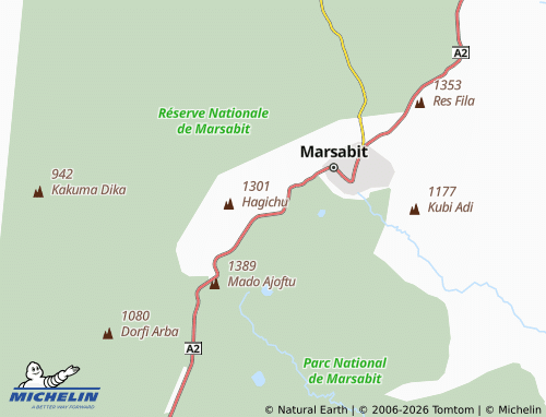 Mappa MICHELIN Ulanula - ViaMichelin