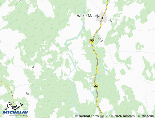 Carte MICHELIN Liivaküla - ViaMichelin