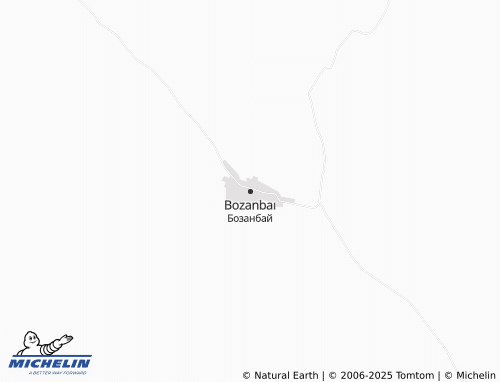 MICHELIN Bozanbay map - ViaMichelin