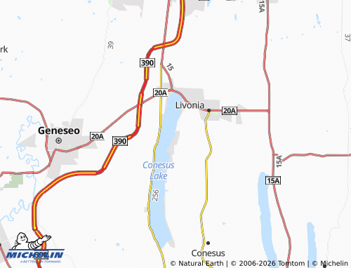 Mappa MICHELIN Cedarcrest - ViaMichelin
