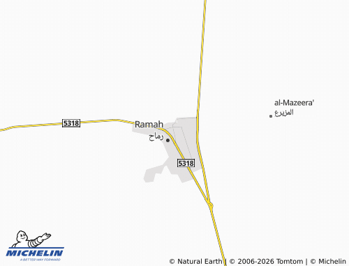 Carte MICHELIN al-Manar - ViaMichelin