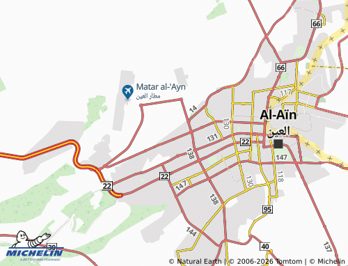 Mappa MICHELIN Mouyfa'ah - ViaMichelin
