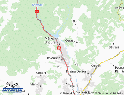 Mappa MICHELIN Gheaba - ViaMichelin