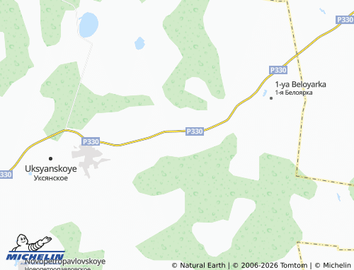 MICHELIN-Landkarte Baraba - ViaMichelin