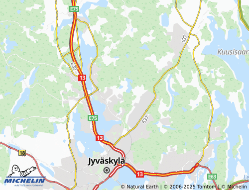 MICHELIN Ritopohja map - ViaMichelin