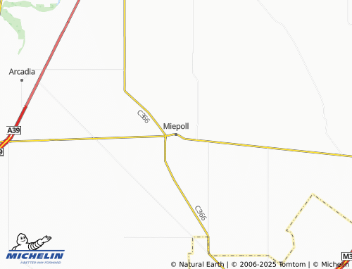 MICHELIN Miepoll map - ViaMichelin