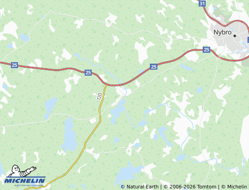 MICHELIN-Landkarte Örsjö - ViaMichelin