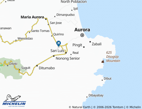 MICHELIN Real map - ViaMichelin