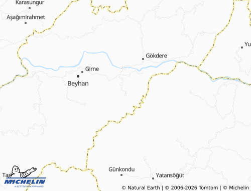 MICHELIN Hasbey map - ViaMichelin