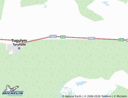MICHELIN-Landkarte Luchinkino - ViaMichelin