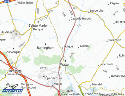 Mappa MICHELIN Holque - ViaMichelin