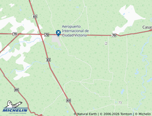 MICHELIN El Amparo map - ViaMichelin