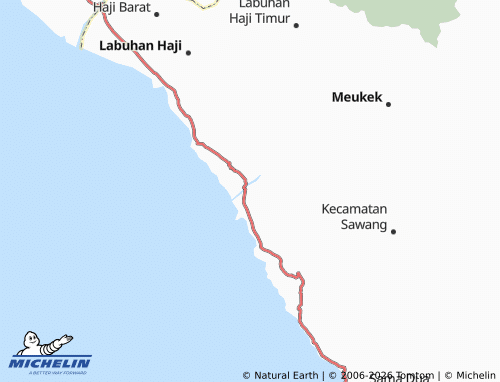MICHELIN Kuta Buloh I map - ViaMichelin