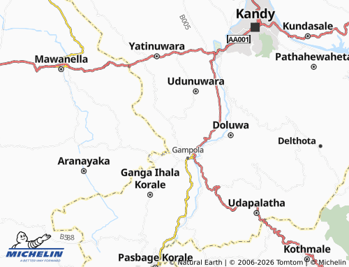 Mappa MICHELIN Bowala2 - ViaMichelin