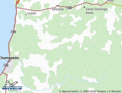 Mappa MICHELIN San José Carpizo 2 - ViaMichelin