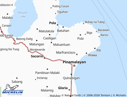 MICHELIN Nabuslot map - ViaMichelin