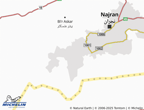 MICHELIN Al Jurbah map - ViaMichelin