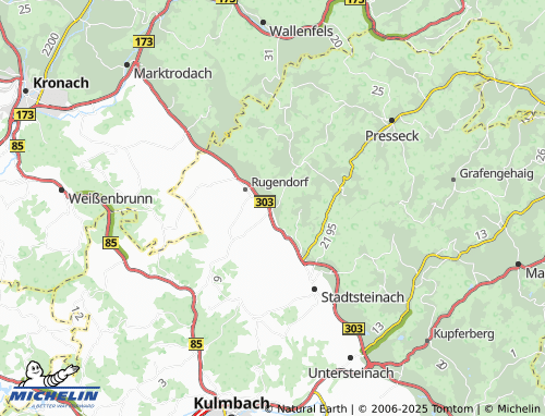 MICHELIN Zettlitz map - ViaMichelin